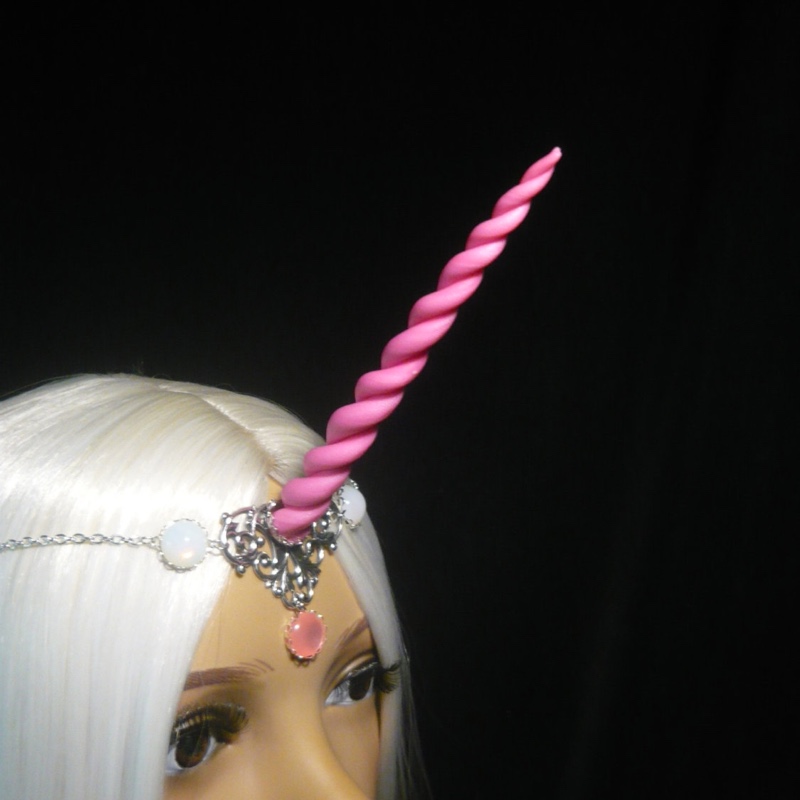 Pink alicorn tiara