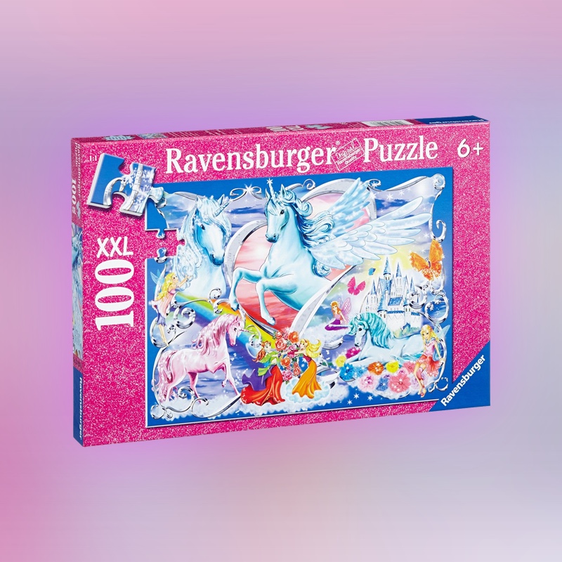 Land of the fairies glitter puzzle