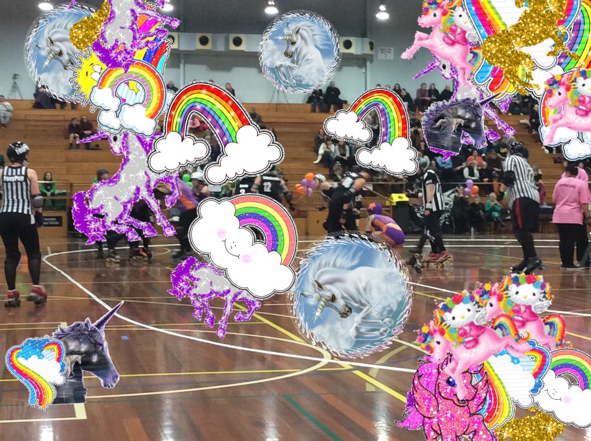 Crazy joyful super cool joyful unicorn