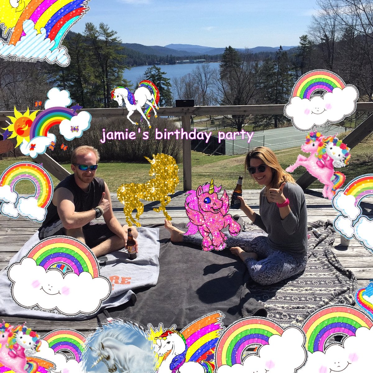 The most happy joyful cool cool sunshine