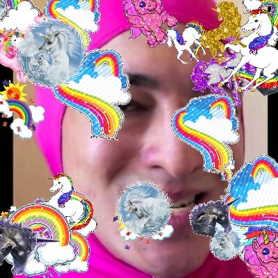 The most happy merry joyful cool friend