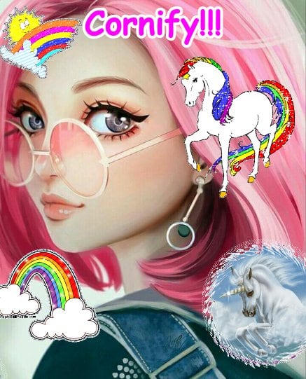 Super happy merry lovely amazing rainbow