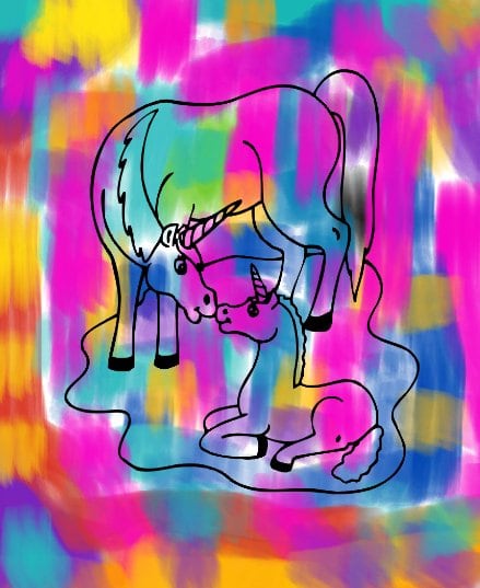 Crazy cool glad cool pink image