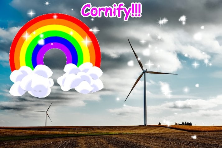 Mindblowingly merry pink joyful happy sunshine