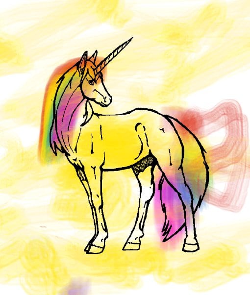 The jolly amazing pink glad happiness