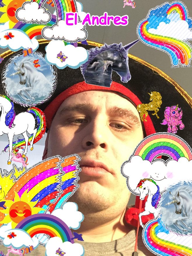 The awesome cute great happy glitter