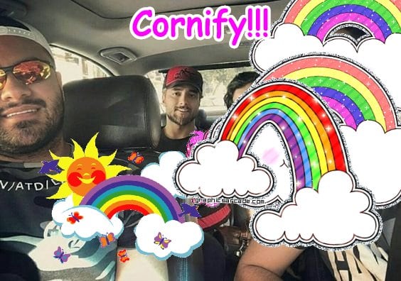 Crazy cute fun divine jolly unicorn