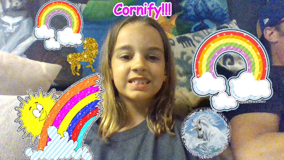 Super sunny pink fun pink rainbow