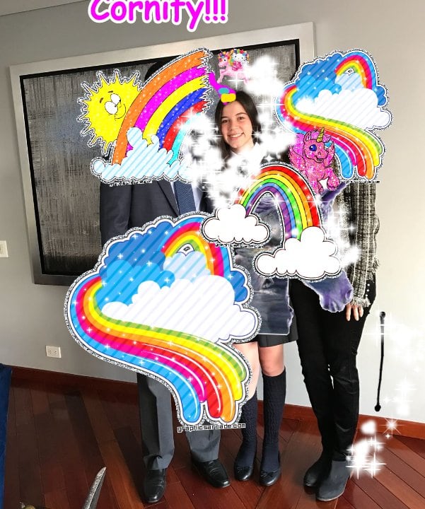 Crazy happy fun lovely cute sunshine