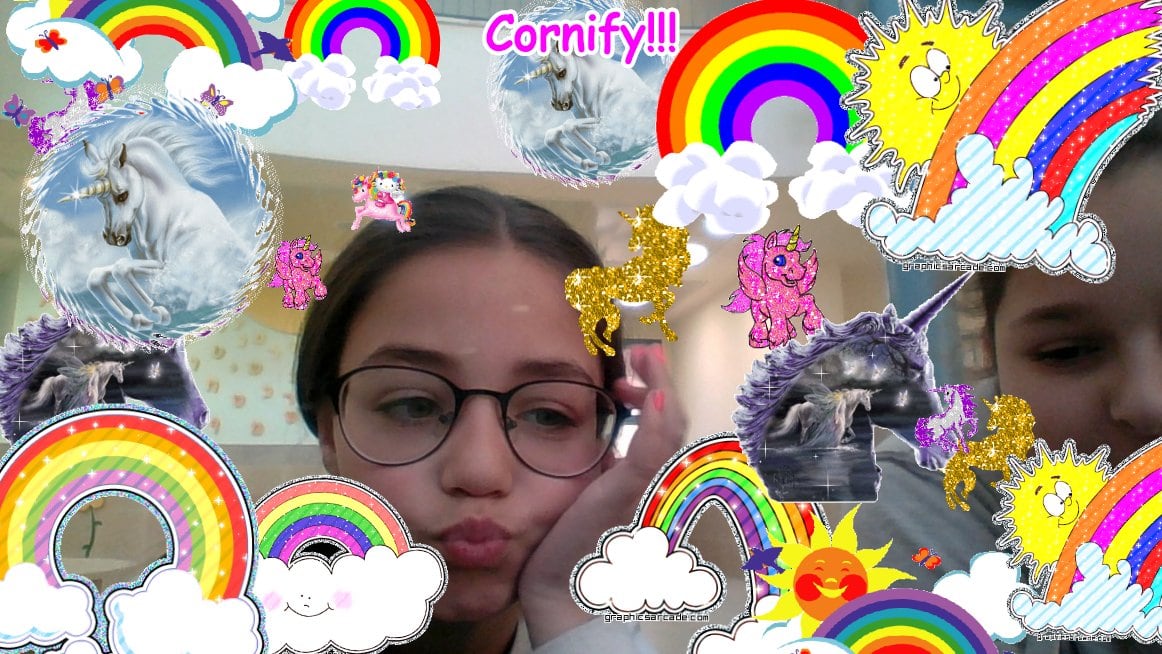 The pink joyful sunny pink happiness