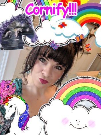 The cute lovely merry jolly family