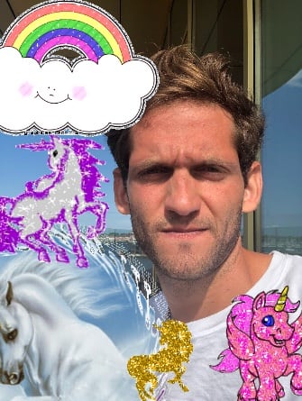 The cute lovely awesome fun rainbow