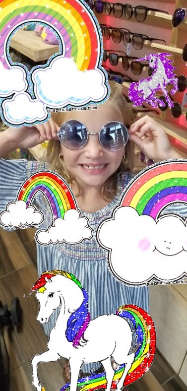 Crazy happy fun lovely cool unicorn