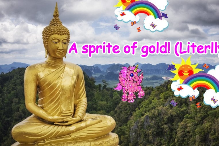 The most joyful merry divine sunny glitter