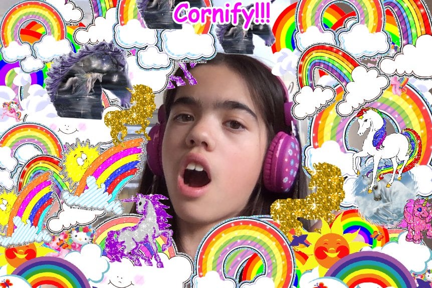 Mindblowingly merry cute great glad rainbow