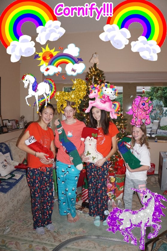 A divine cute joyful merry unicorn