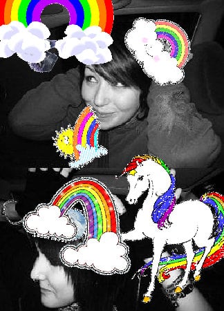 Crazy great best amazing cool glitter