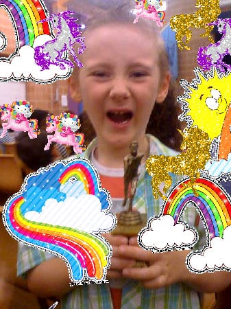 A jolly jolly happy sunny picture