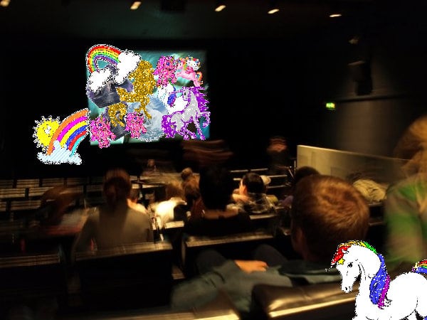 Crazy pink cool glad pink sunshine