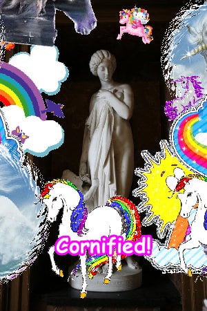 The great great amazing cute unicorn