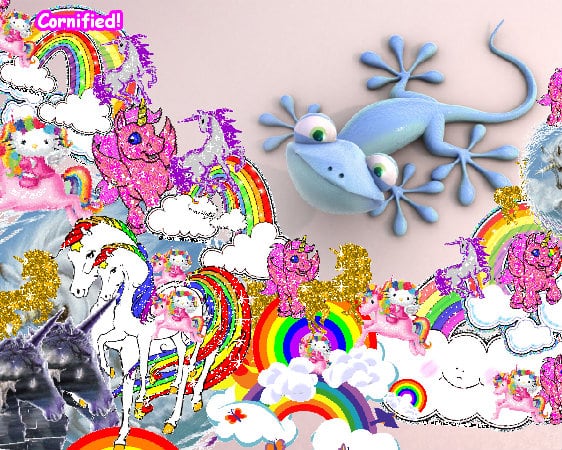 The great pink amazing sunny glitter