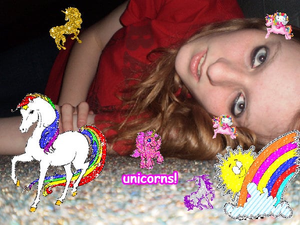 The pink cool joyful pink family