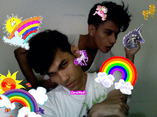 The lovely amazing jolly cute fun