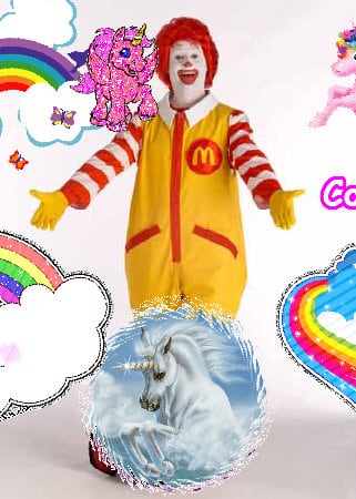 Crazy cute joyful glad amazing fun