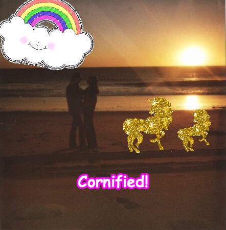 Crazy lovely glad joyful best friend