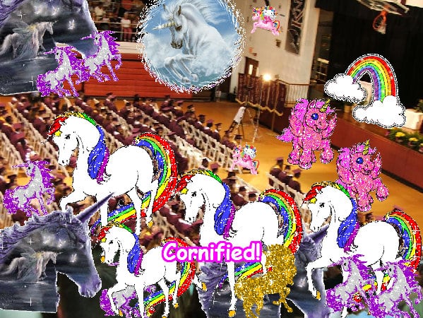 The most great joyful merry joyful rainbow