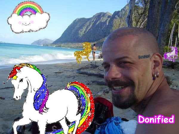 Crazy sunny divine pink jolly happiness