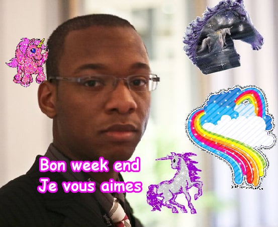 The lovely cool super glad friend