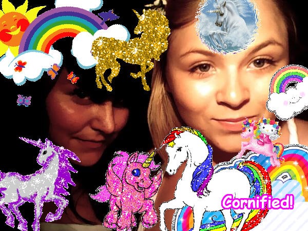 Crazy great cool great fun happiness