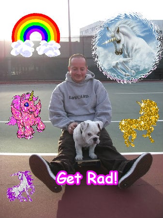 The most happy fun cool divine unicorn