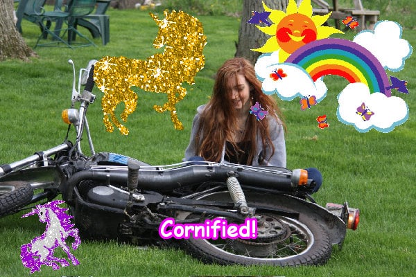 Crazy sunny pink lovely fun sparkle