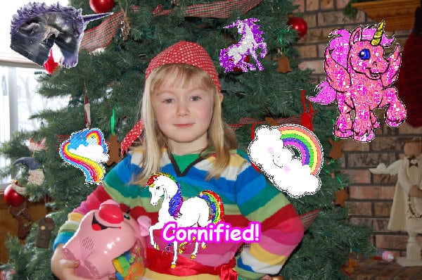 Crazy merry amazing awesome jolly glitter