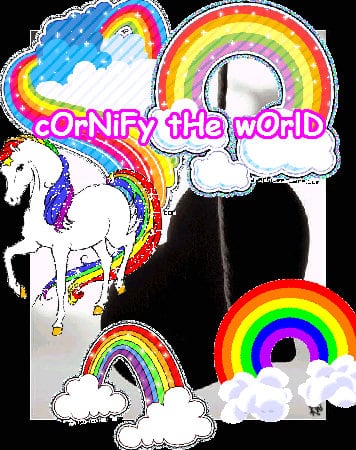 Crazy best jolly awesome fun rainbow