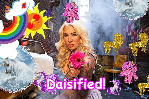 Crazy super great cool lovely happiness