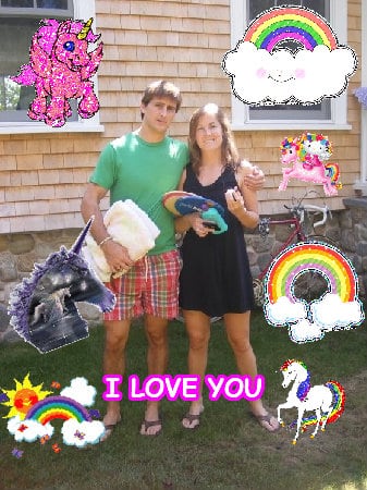 A sunny amazing sunny merry friend