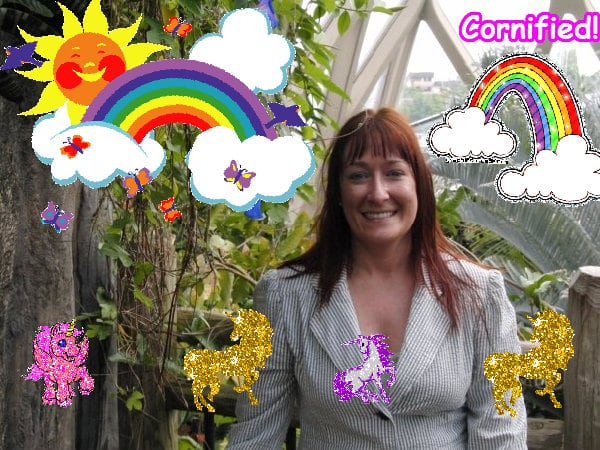 A sunny super cool happy happiness