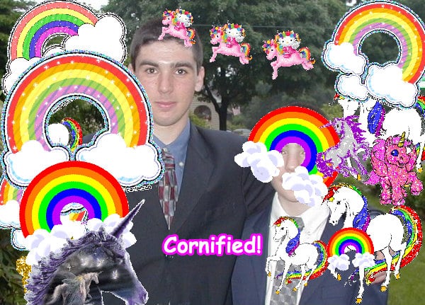 The most merry glad great divine unicorn