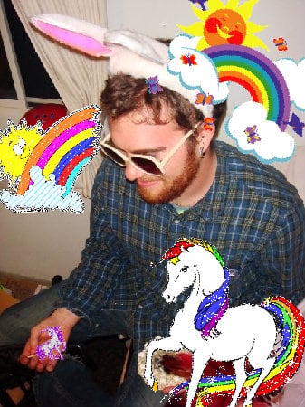 Super pink sunny super awesome sparkle