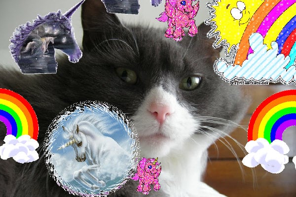 The glad lovely merry lovely hug