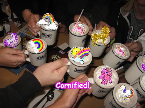 Mindblowingly pink glad glad best glitter