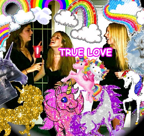 Crazy sunny divine awesome happy rainbow