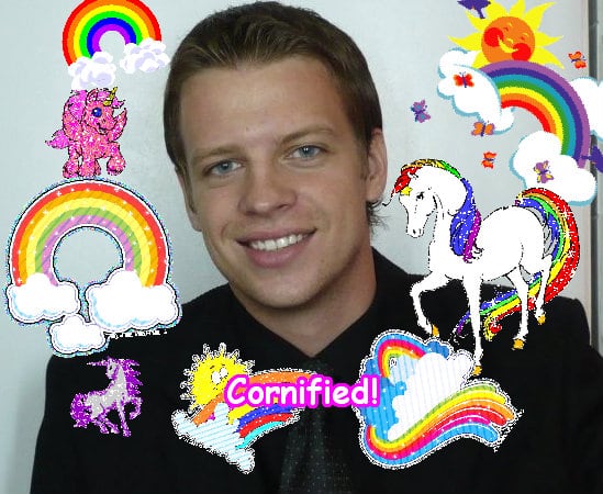 Crazy merry joyful awesome cool happiness