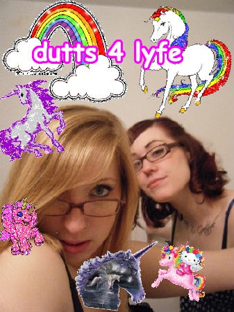 Super cute pink best merry glitter