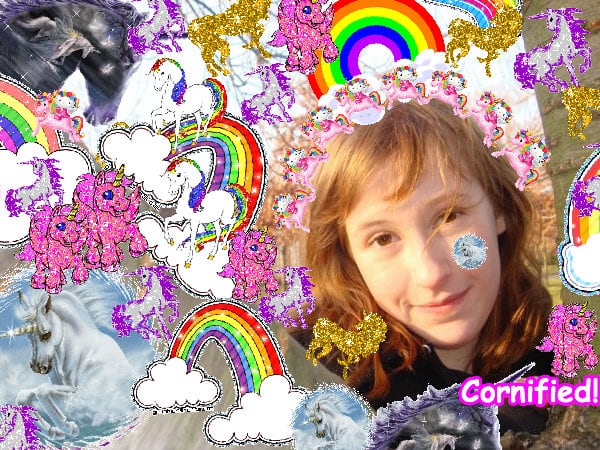 The most cute sunny pink cute glitter