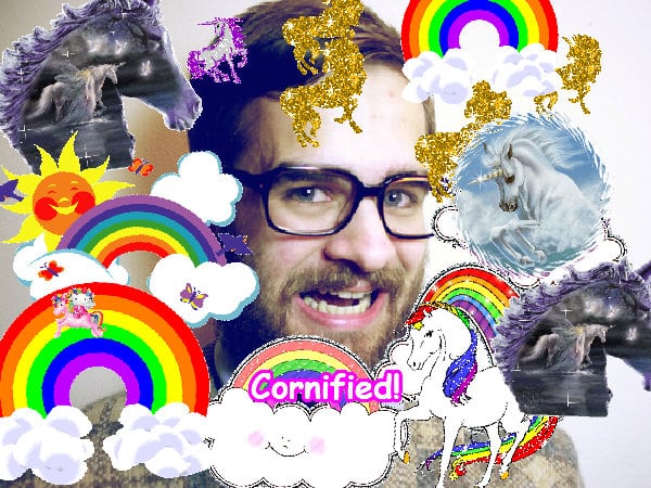 Crazy cool cute cute super composition