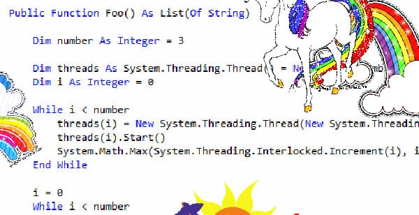 The most fun super glad cool unicorn